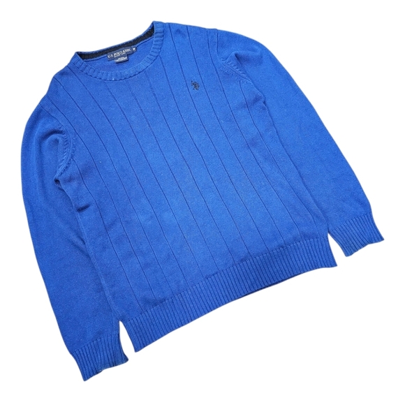 US Polo Assn. by Ralph Lauren Men's Blue Sweater - Picture 2 of 6
